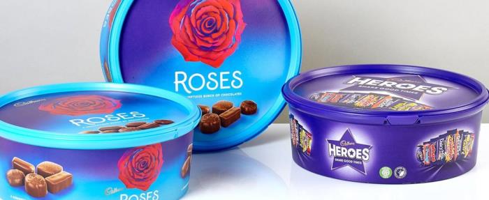 IIC Packagings confectionery tubs are made to catch the consumers eye